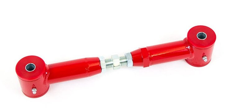 3657-R Adjustable Rear Upper Control Arm for 1965-1966 GM B-Body [Red