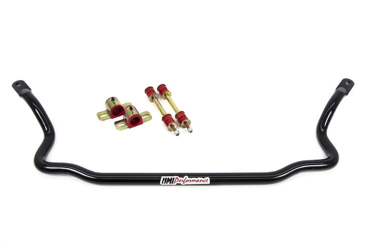 3833-B 1982-2003 S10/S15 Front Sway Bar, 1-¼" Solid; Black