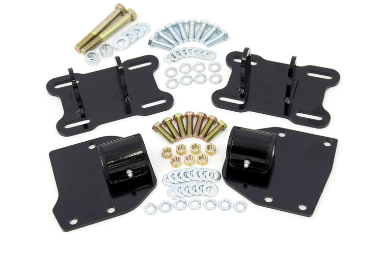 LSX Motor Mounts 1968-1972 GM A-Body, Polyurethane Bushings