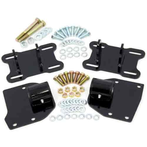 LSX Motor Mount Adapters 1968-72 GM A-Body