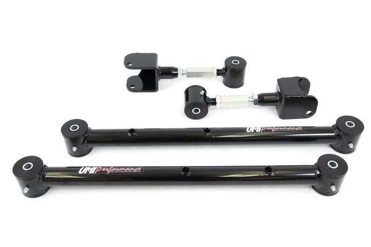 Rear Tubular Lower & Adjustable Upper Control Arm Kit 1968-72 GM A-Body