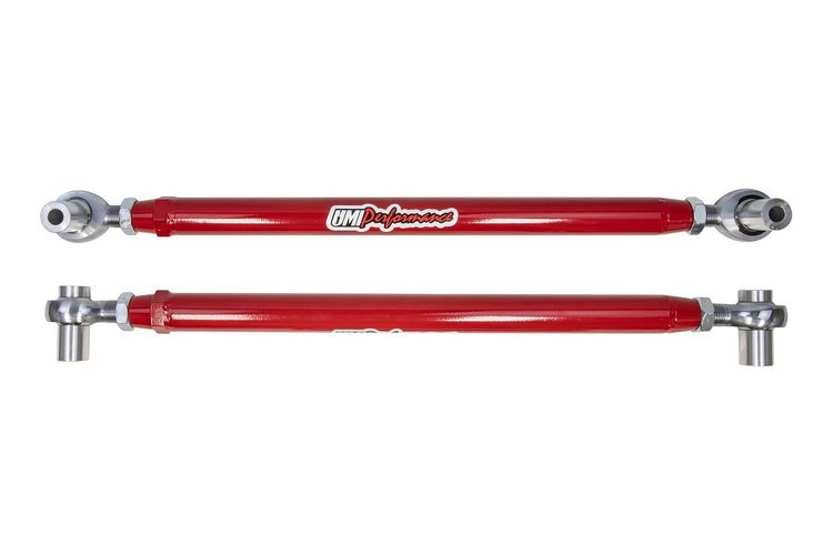Adjustable Lower Control Arms Chromoly Rod Ends Offset 64-72 GM A-Body