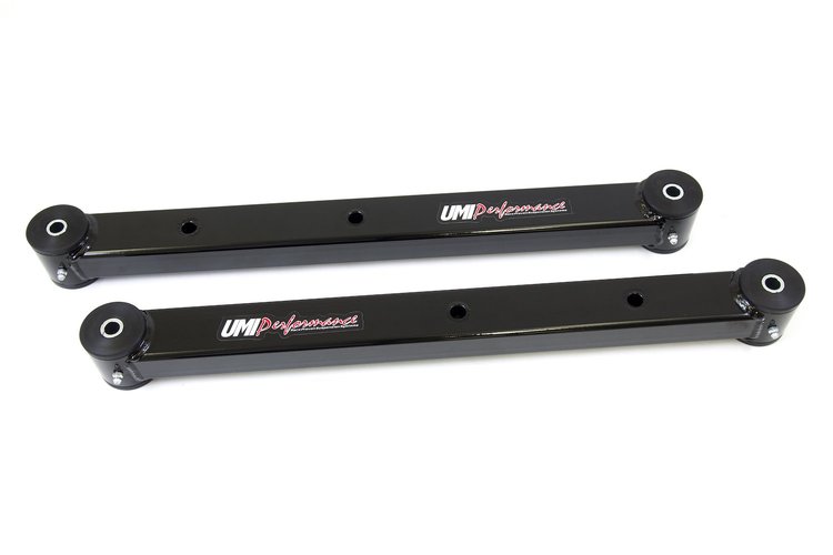 4024-B 1964-1972 GM A-Body Rear Lower Control Arms, Boxed; Black