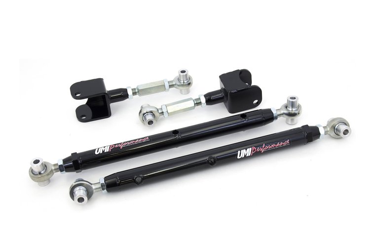 Rear Double Adjustable Lower & Upper Control Arm Kit 1968-72 GM A-Body