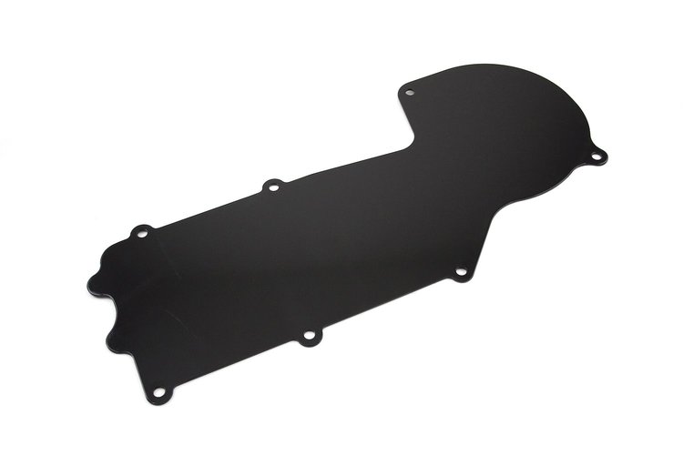 4030-B Heater Box Delete Panel for 1964-1972 GM A-Body [Black]