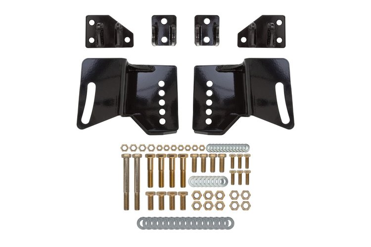 4069 1964-1972 GM A-Body Coil Over Conversion Brackets, Quick Performance,Rear