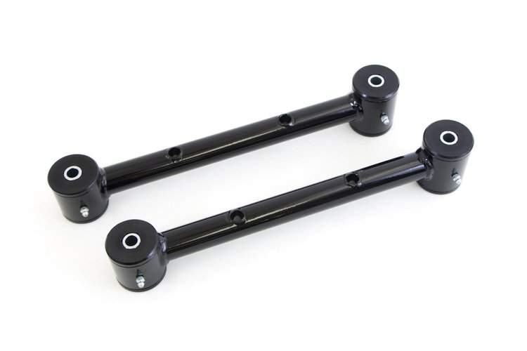 5015-B Non-Adjustable Lower Control Arms 71-80 GM H-Body; Black