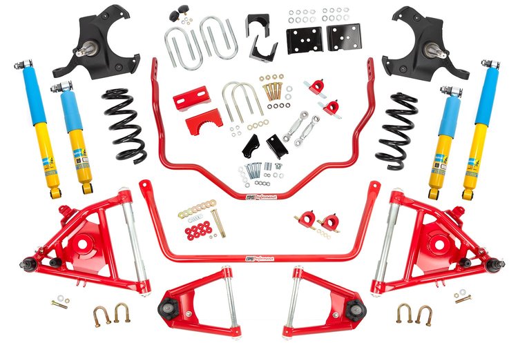 6403-R 1973-1987 GM C10 Handling and Lowering Kit, Stage 3