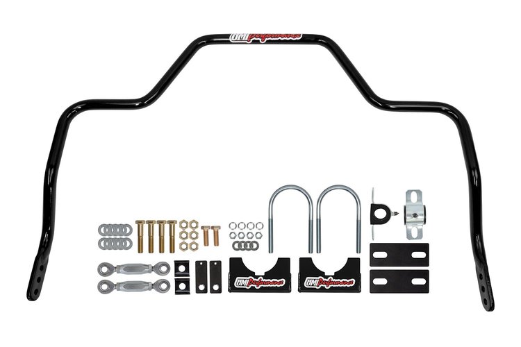 6580-B 15-24 F150 REAR SWAY BAR; Black