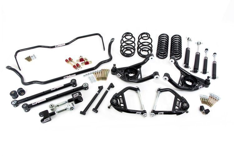Handling Kit 1 Lowering Stage 3- Black 1964 GM A-Body