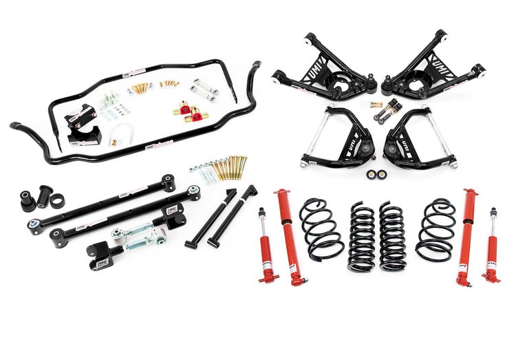 Handling Kit 2 Lowering Stage 3.5- Black 1964 GM A-Body