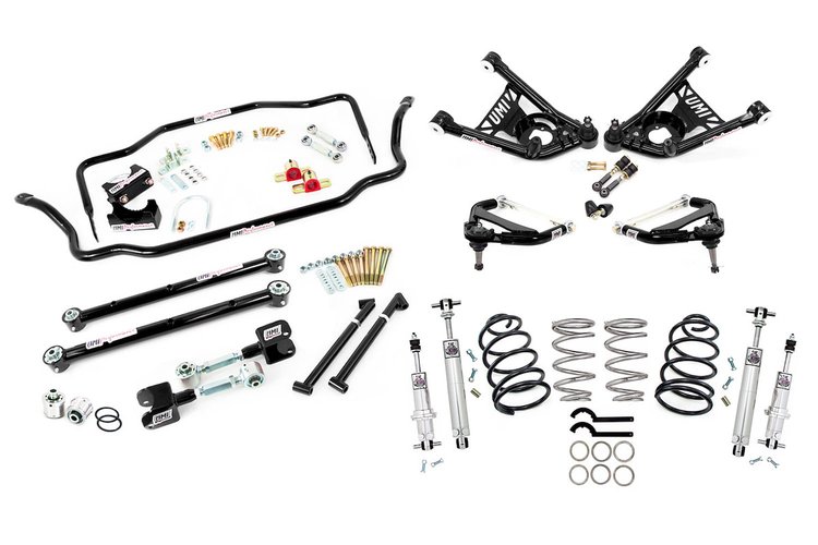 Handling Kit 2 Lowering 550lb Stage 5- Black 65-66 GM A-Body