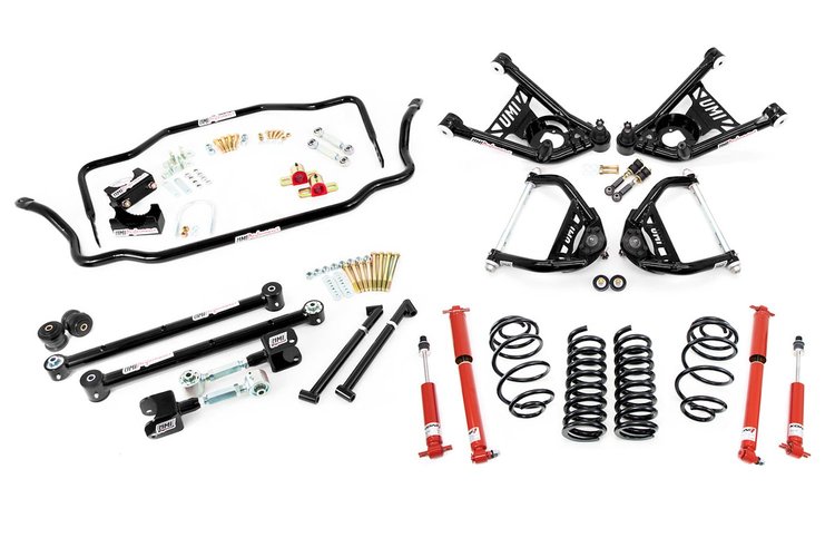 Handling Kit 2 Lowering Stage 3.5- Black 68-72 GM A-Body