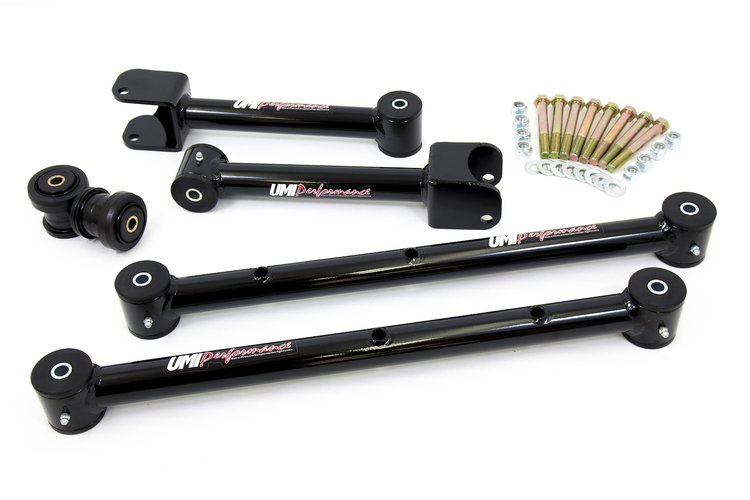 ABR401-B Rear Control Arm Kit with Hardware for 1965-1967 GM A-Body [Black]