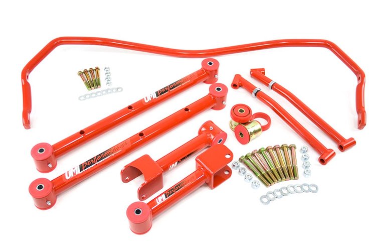 ABR813-R Rear Suspension Kit for 1968-1972 GM A-Body [Red]