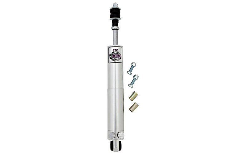 B227 1967-1969 GM F-Body Viking Double Adjustable Rear Shock; Silver