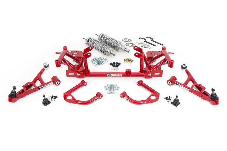 FBS004-R Stage 4 Street Front End Kit for 1998-2002 GM F-Body LS1 [Red]