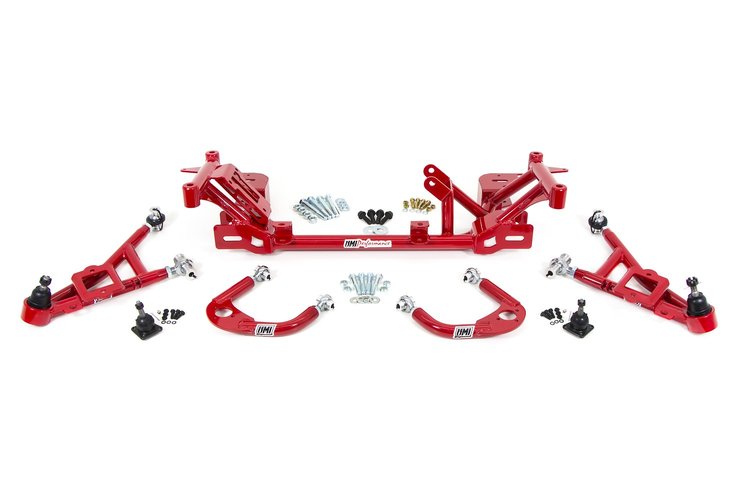FBT003-R 1993-1997 GM F-Body LT1 Front End Kit, Drag- Stage 3; Red