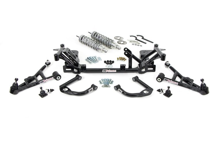 FBT004-B 1993-1997 GM F-Body LT1 Front End Kit, Street- Stage 4; Black