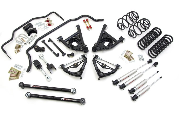 Handling Kit 2 Lowering 550lb Stage 4- Black 78-88 GM G-Body