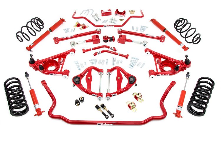 Handling Kit 1 Lowering Stage 3.5- Red 78-88 GM G-Body