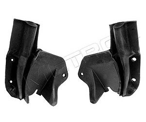 Door End Cap Filler. Fits 2-door hardtop and convertible. Pair. DOOR END CAP FILLER 66-67 MOPAR B BO