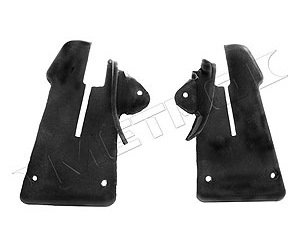 Quarter Pillar Post End Seal. Fits 2-door hardtop. Pair. QUARTER PILLAR POST END SEAL 71-72 MOPAR B BODY 2 DOOR HARDTOP PAIR