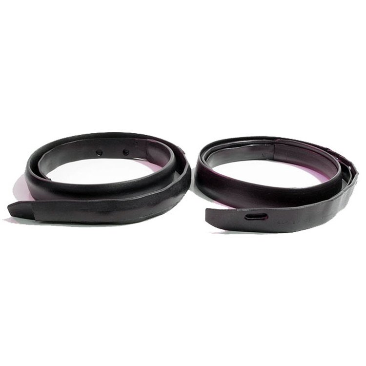Wing Vent Auxiliary Weatherstrip for 2 Door Hardtop. 38 In. Long. Pair. WING VENT AUX WTHRSTRP 62-3 MOPAR B 2DRHT 38 LONG