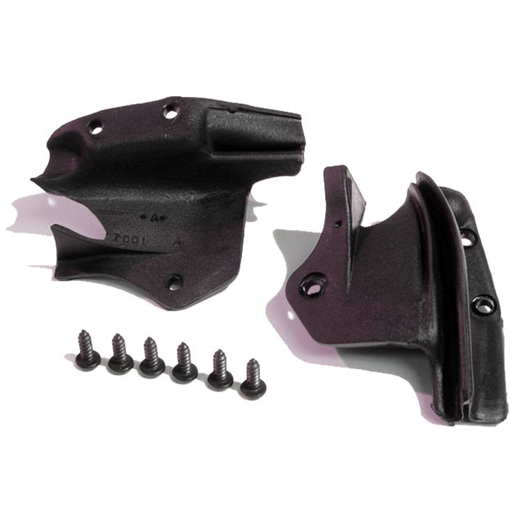 Molded Door End Seal. Made with steel cores. Pair. R&L. MOLDED DOOR END SEAL 68-70 MOPAR B BODY PAIR