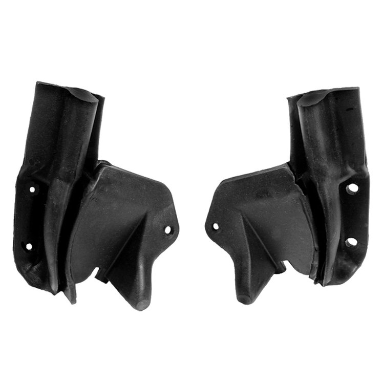 Door End Cap Filler. Fits 2-door hardtop and convertible. Pair. DOOR END CAP FILLER 66-67 MOPAR B BO