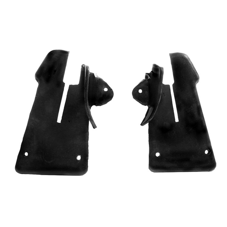 Quarter Pillar Post End Seal. Fits 2-door hardtop. Pair. QUARTER PILLAR POST END SEAL 71-72 MOPAR B BODY 2 DOOR HARDTOP PAIR