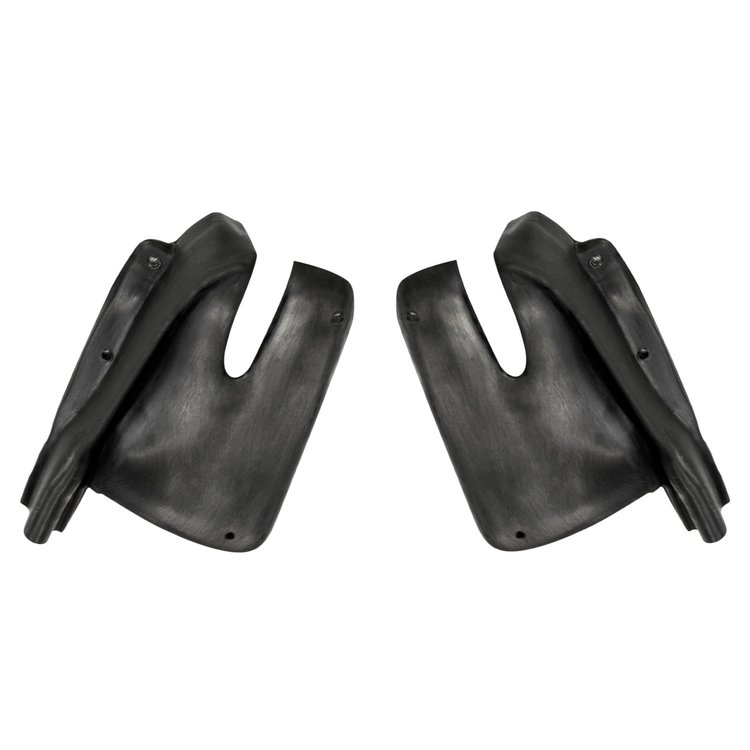 Door End Cap Filler Seal. Fits 2-door hardtop. Pair. DOOR END CAP FILLER 71-72 DODGE B BODY 2 DOOR H