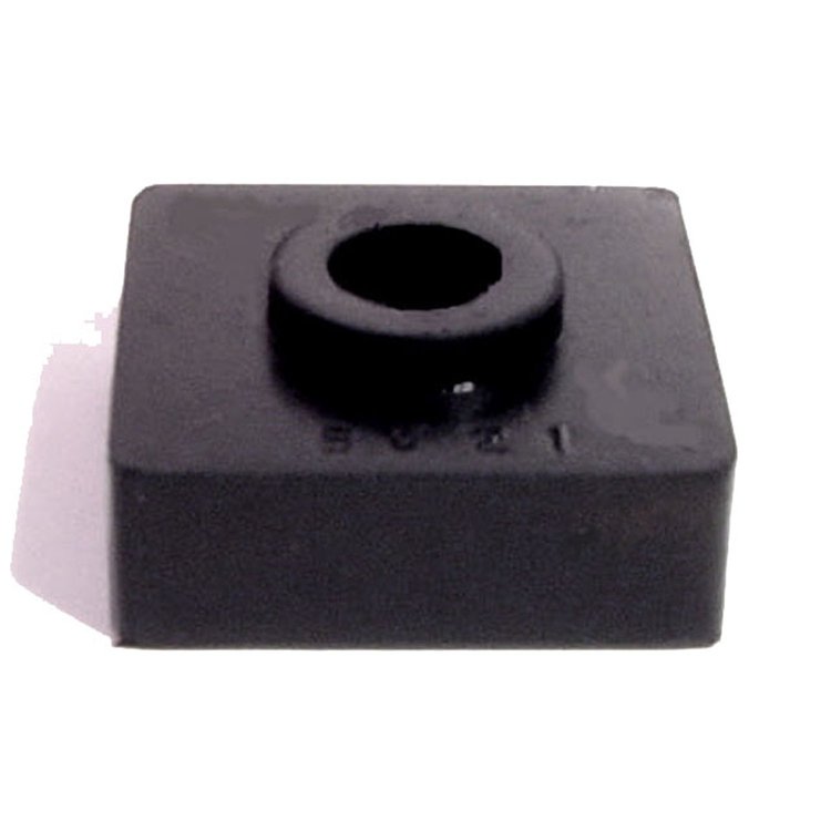 BC 21 Muffler Cushion, 1-7/16 in. Square, 1/2 in. Hole, Each