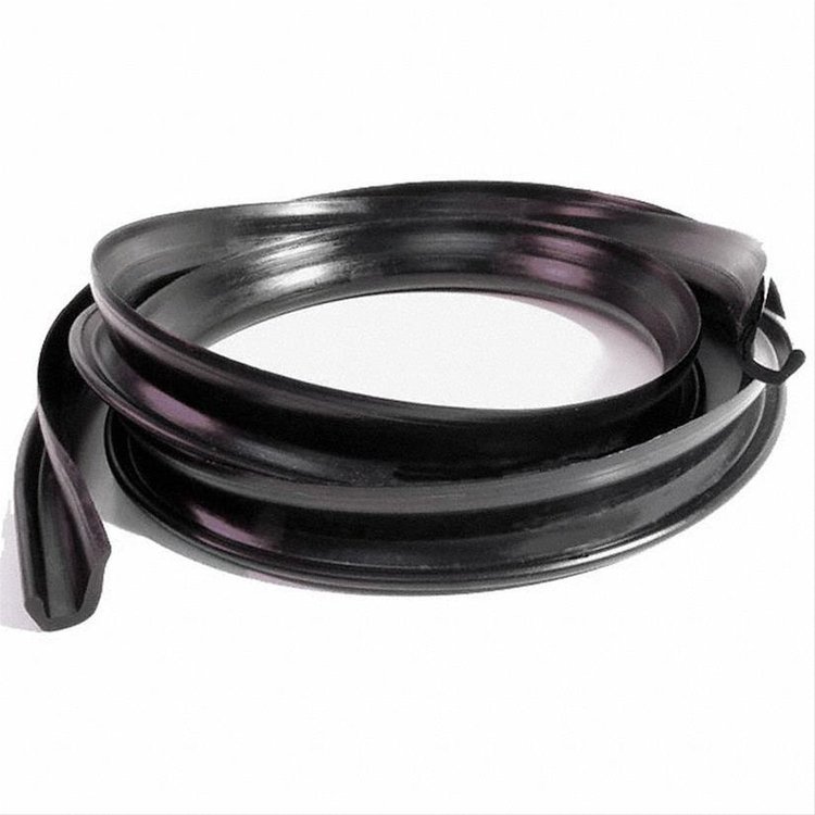 Bumper to Body Seal. 1-3/8 In. wide X 7Ft. long. Each. REAR BUMPER GRAVEL SHIELD SEAL. 49-56 CHEVROLET 7 FOOT PIECE