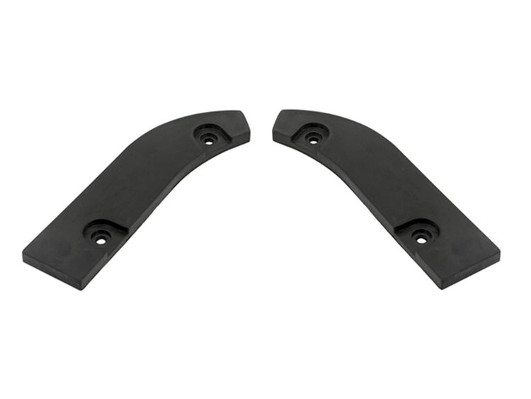 Rear bumper-to-body filler. Fits all 63-65 Mopar A-body 2-door and 4-door model hardtops convertible