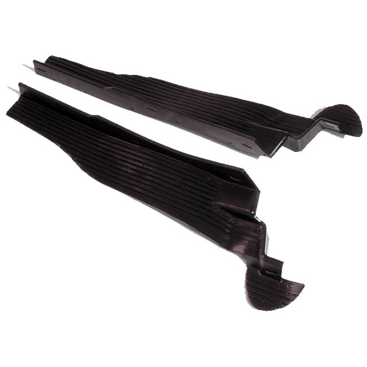 Rear Bumper Stone Deflector Ends. Pair. REAR BUMPER STONE DEFLECTOR ENDS 64 FORD GALAXIE PAIR