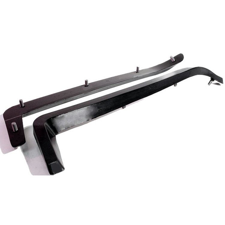 Bumper Guards. Fits front only. Made with full steel cores and studs. Pair. R&L. BUMPER GUARDS 70 PL