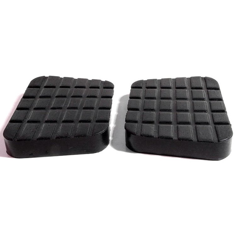 CB 101-B Clutch And Brake Pedal Pads, Good Reproduction