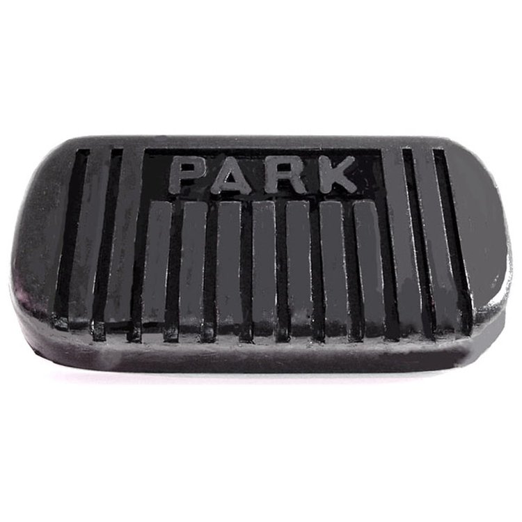 CB 172 Park Brake Pedal Pad, 3-1/2 in. Wide x 1-13/16 in. Long, Each