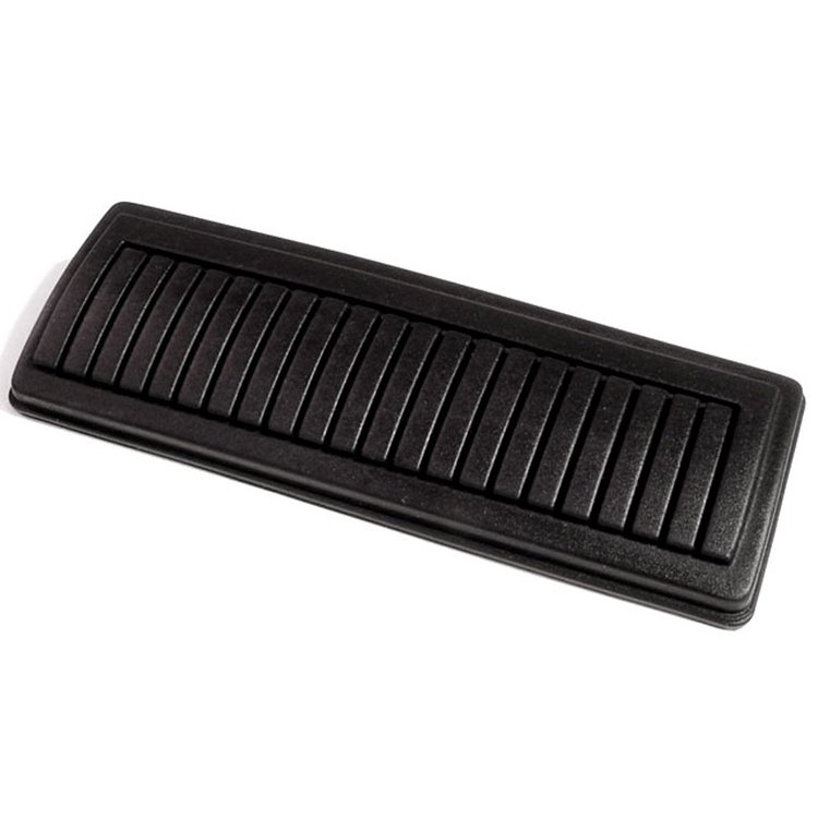Brake Pedal Pad for models with automatic transmission. 6-1/2 In. wide X 2-3/8 In. long. Each. BRAKE