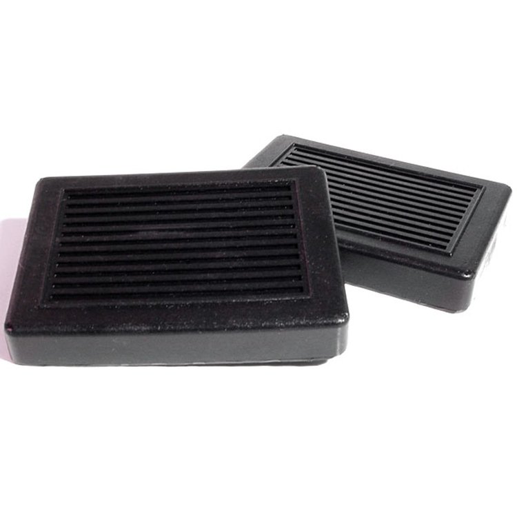 CB 21 Clutch And Brake Pedal Pads, 3 in. Wide x 3-7/8 in. Long, Pair