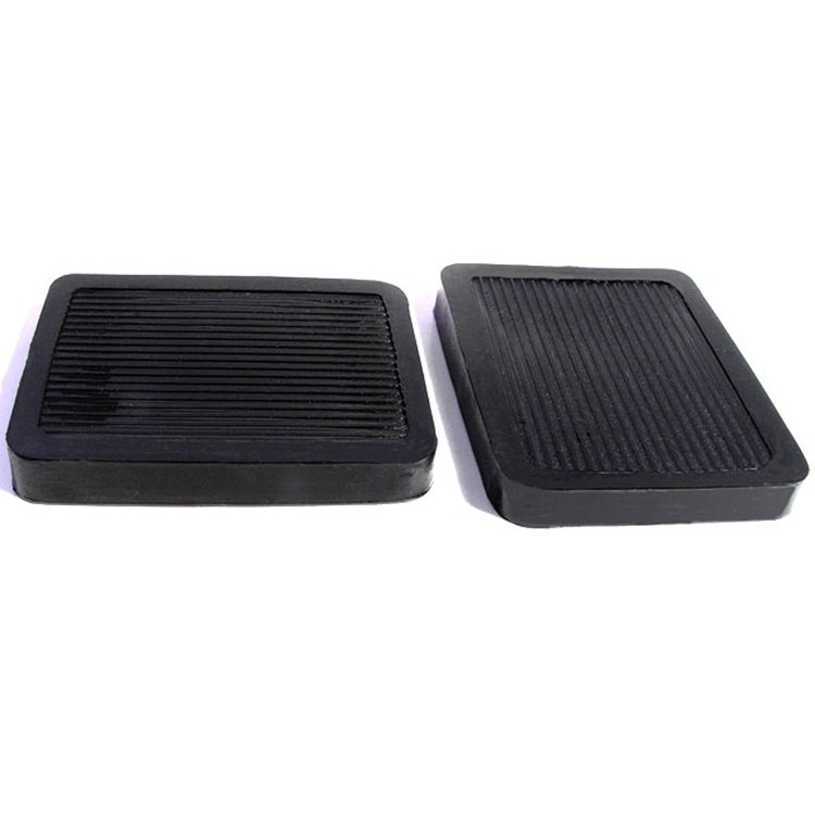 CB 24 Clutch And Brake Pedal Pads, Perfect Reproduction