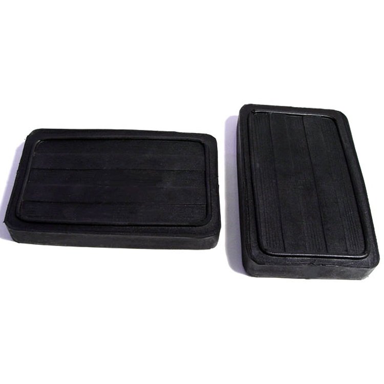 CB 28-A Clutch And Brake Pedal Pads, Black