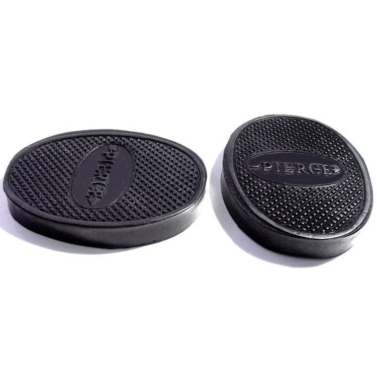 CB 33 Clutch And Brake Pedal Pads, Sharp Emblem