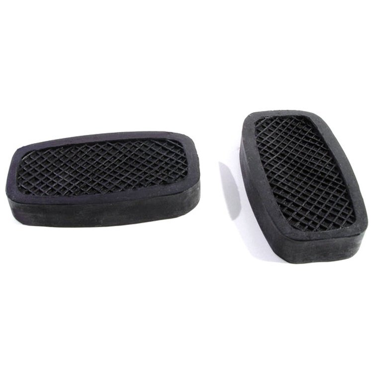 CB 46 Clutch And Brake Pedal Pads, 2 in. Wide x 3-5/8 in. Long, Pair