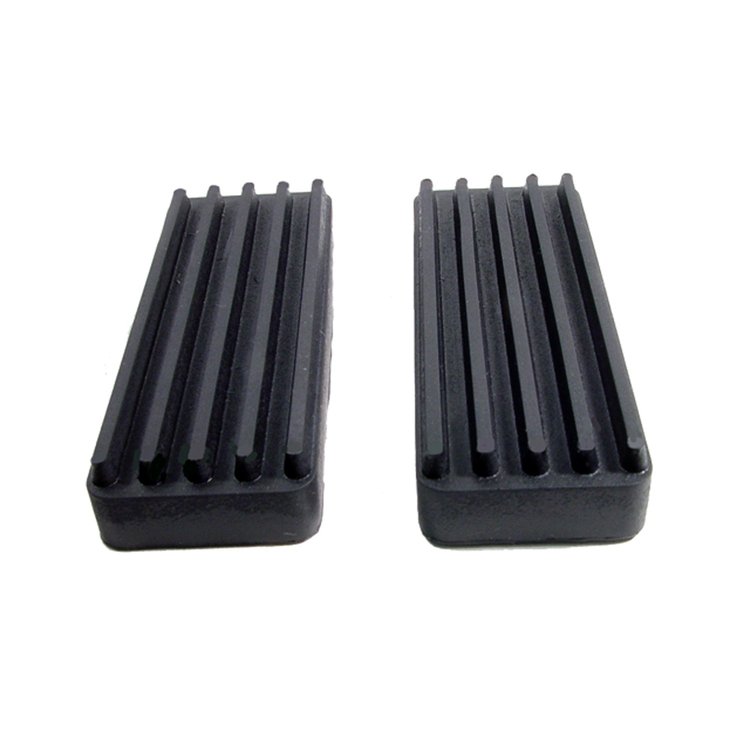 CB 75 Clutch And Brake Pedal Pads, 1-1/2 in. Wide x 4 in. Long, Pair