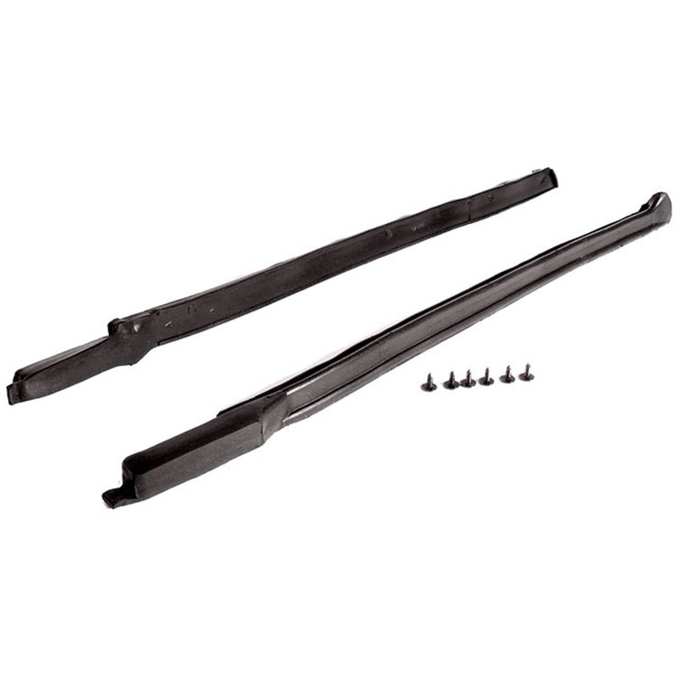 Windshield Pillar Post Seals for Convertibles. No wire or steel inserts. Two pieces 25 In. long. Pai