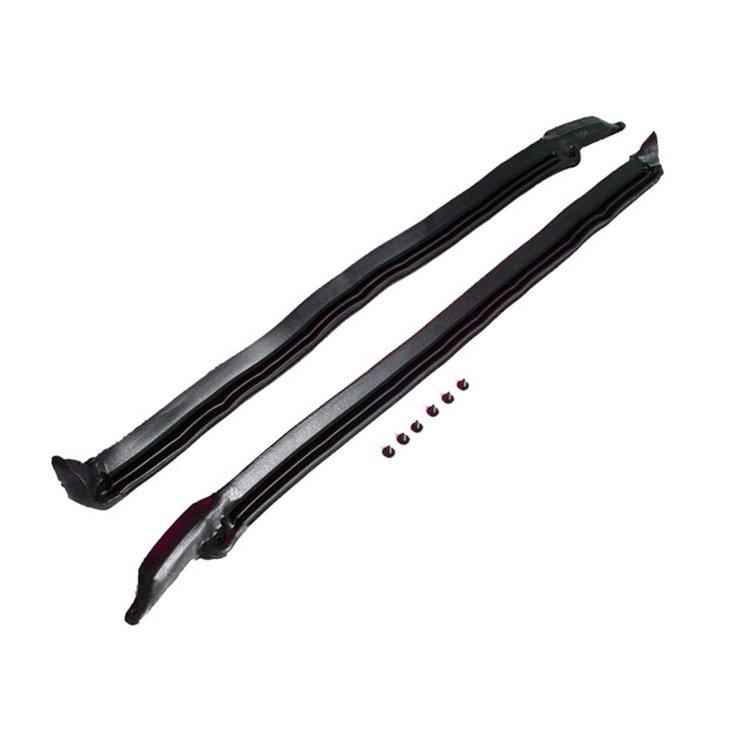 Windshield Pillar Post Seals for Convertibles. Two pieces 25 In. long. Pair. PILLAR POST SEAL GM A BODY 66-67 PR