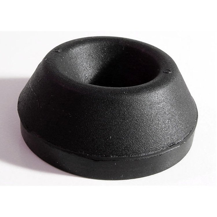Hood Bumper Adjustment Bolt Cap. 1-1/2 In. O.D. 13/16 In. top and bottom hole 1/2 In. inner hole 5/8