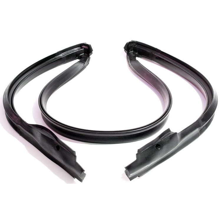Header Seal for Convertible/Targa Top. End sections 29-1/2 In. long center section 44 In. long. Each